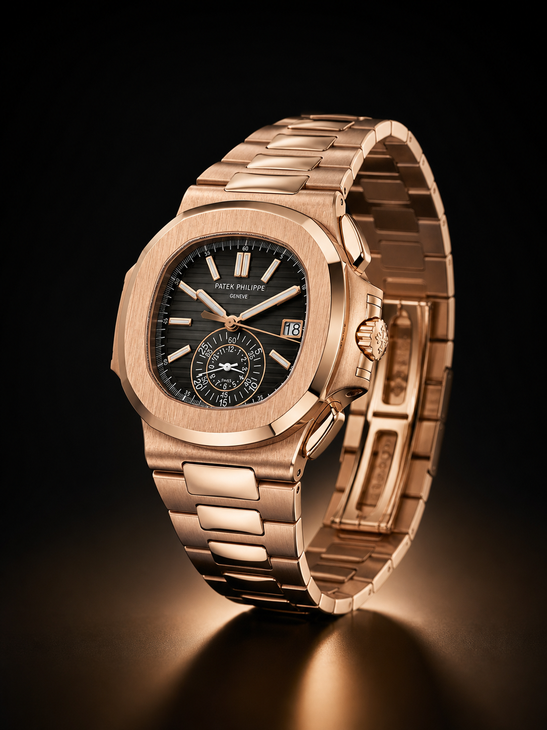 Patek Philippe Nautilus Rose Gold 5980, view 4