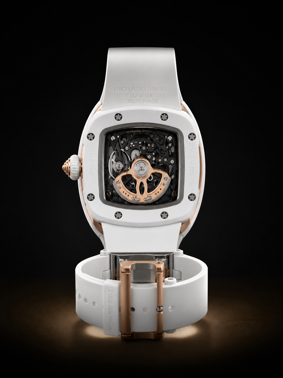Richard Mille RM 07-01 Lady Watch White, view 2