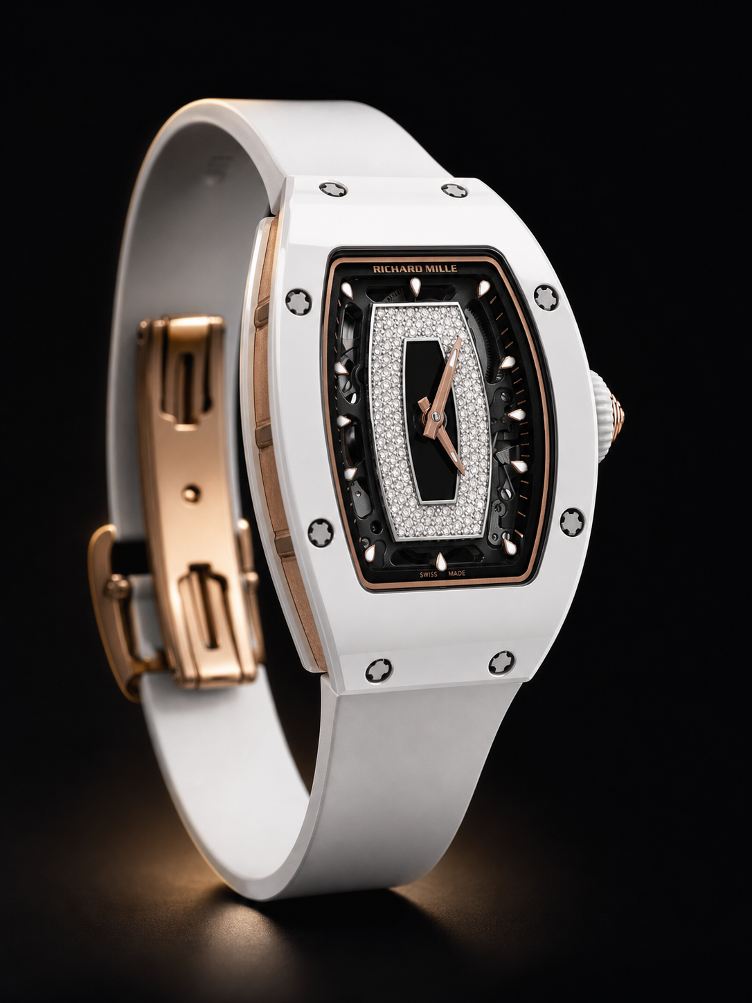 Richard Mille RM 07-01 Lady Watch White, view 5