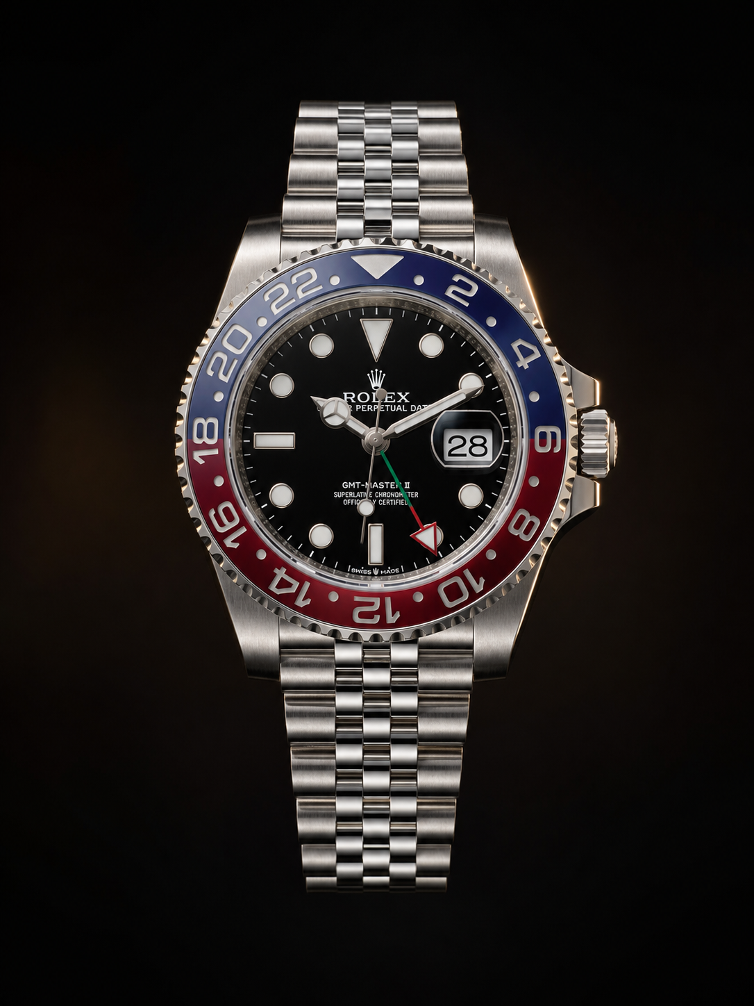 Rolex GMT-Master II 126710BLRO Pepsi Jubilee