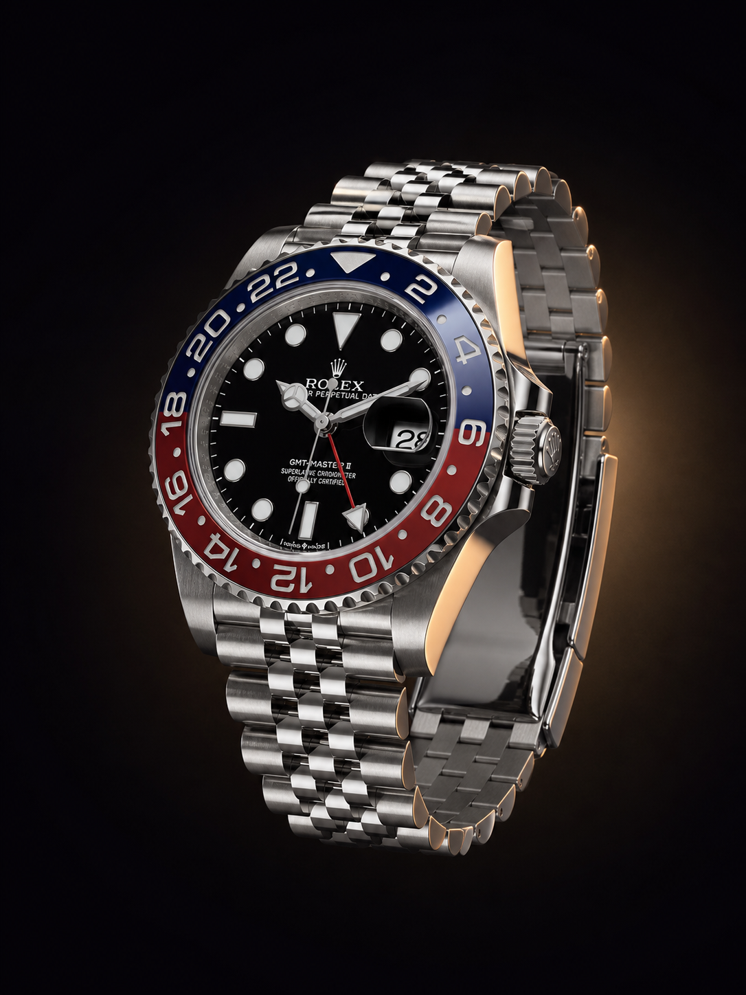 Rolex GMT-Master II 126710BLRO Pepsi Jubilee, view 2