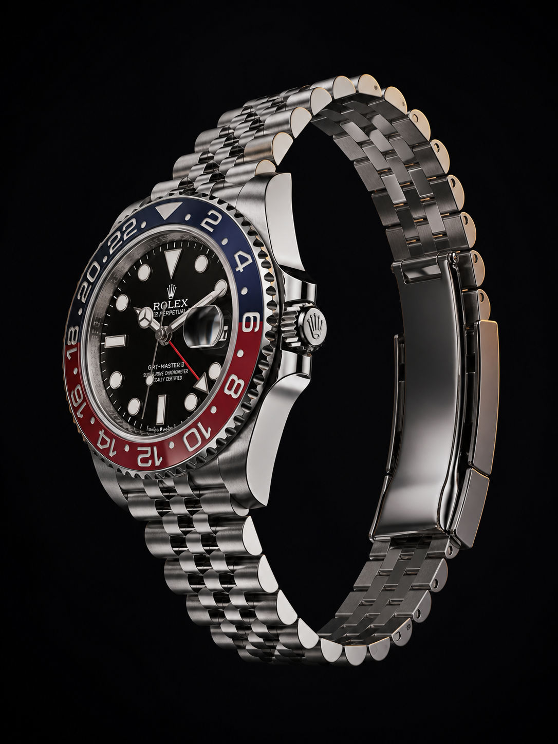 Rolex GMT-Master II 126710BLRO Pepsi Jubilee, view 3